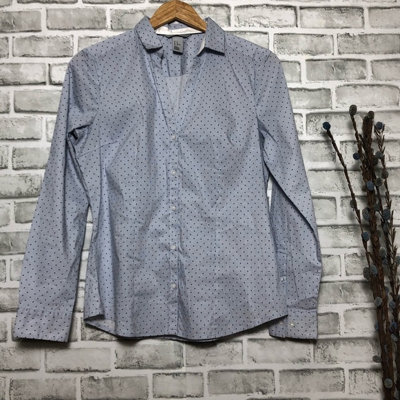 H&M Long Sleeve Button-Down Shirt SZ 12 - Picture 2 of 8